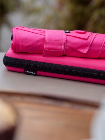 Зонт Knirps механический X4U в кейсе NEON PINK 95 6030 8802. Интернет магазин Гранд Багаж 