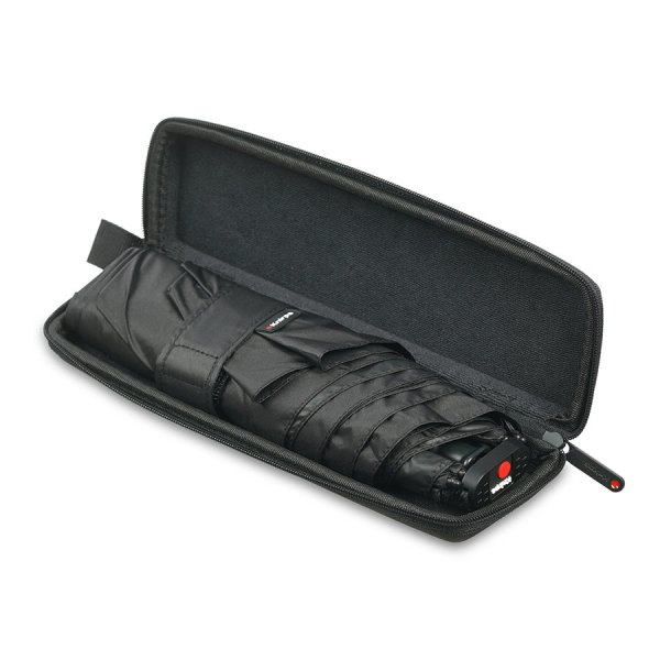 Зонт Knirps механический X4U в кейсе BLACK WITH BLACK COATING 95 6030 10012. Интернет магазин Гранд Багаж 