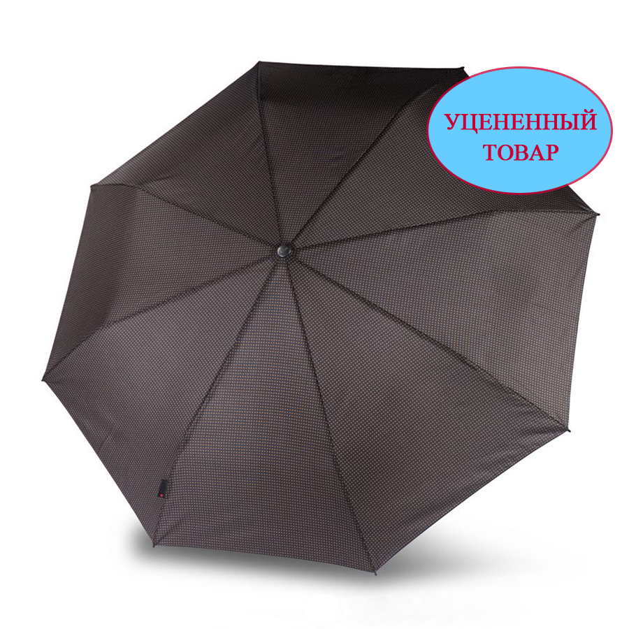 Зонт автомат Knirps T.260 Medium Duomatic WATSON TOBACCO WITH CROCK HANDLE 95 3260 7053-uc