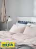 Еврокомплект постельного белья из 100% хлопка ViGrand ПАЛЬМЕ (аналог IKEA БЕРГПАЛМ) 200x200/50x70. Светло-розовый. Интернет магазин Гранд Багаж 