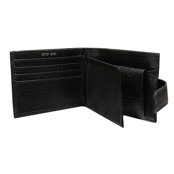 Портмоне STOP RFID РОНИ-PS/черн. Интернет магазин Гранд Багаж 