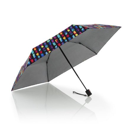Зонт автомат Knirps U.200 Ultra Light Medium Duomatic CREATE BLACK WITH UV COATING AND HEATSHIELD 95 2200 8542-uc. Интернет магазин Гранд Багаж 