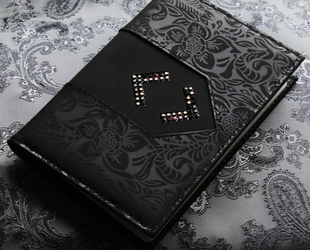 Обложка для паспорта Kniksen ОП-16-lancetta-black. Интернет магазин Гранд Багаж 