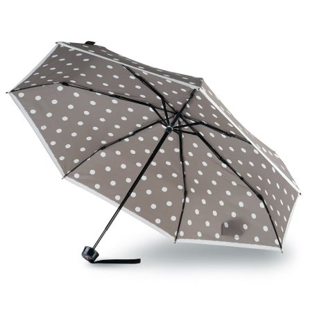 Зонт Knirps механический T.020 Small Manual DOT ART TAUPE 95 3020 4902-uc. Интернет магазин Гранд Багаж 