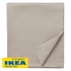 Простыня прямая НАТЕСМИО (ИКЕА НАТТЭСМИН) 150x260, темно-бежевый, сатин KL-10351262