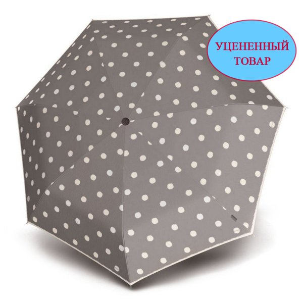 Зонт Knirps механический T.020 Small Manual DOT ART TAUPE 95 3020 4902-uc