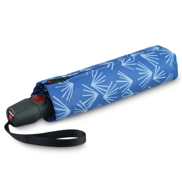 Зонт Knirps автомат T.200 Medium Duomatic NUNO KASA BLUE ECOREPEL WITH UV PROTECTION 95 3201 8535-uc. Интернет магазин Гранд Багаж 