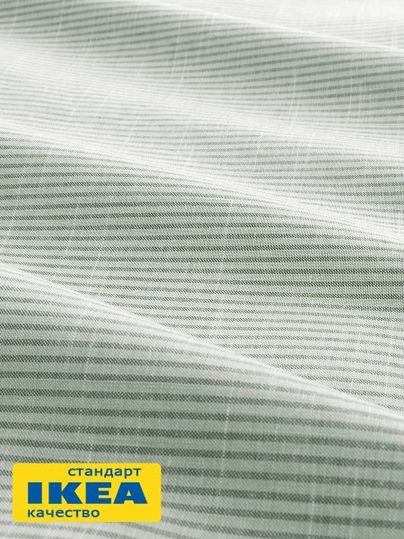 1.5 спальный комплект ViGrand ПАЛЬМЕ (аналог IKEA БЕРГПАЛМ), зеленый, 100% хлопок. Интернет магазин Гранд Багаж 