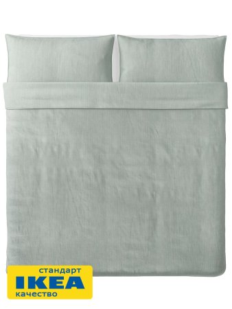 Еврокомплект ViGrand ПАЛЬМЕ (аналог IKEA БЕРГПАЛМ, зеленый) 200x200/50x70.. Интернет магазин Гранд Багаж 