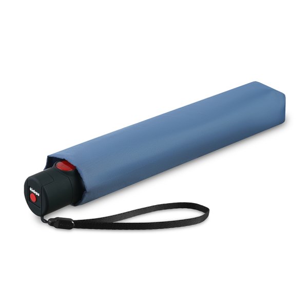Зонт Knirps автомат U.200 Ultra Light Medium Duomatic BLUE WITH UV COATING AND HEATSHIELD 95 2200 87032. Интернет магазин Гранд Багаж 