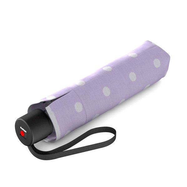 Зонт Knirps механический A.050 Medium Manual DOT ART LAVENDER 95 7051 8616. Интернет магазин Гранд Багаж 