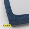 Простыня на резинке 160х200, темно-синяя ViGrand УЛЬВИДОРО - аналог IKEA УЛЛЬВИДЕ