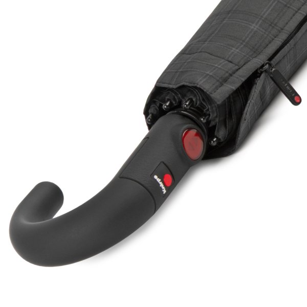 Зонт Knirps автомат T.260 Medium Duomatic MEN`S PRINT CHECK 95 3260 7602-uc. Интернет магазин Гранд Багаж 