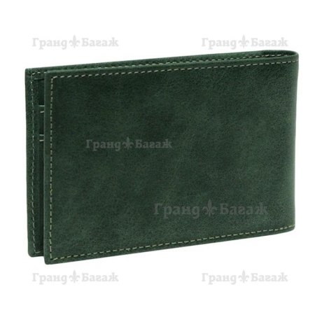 Футляр для карт Kniksen ВМ-9-мэри/зел. Интернет магазин Гранд Багаж 