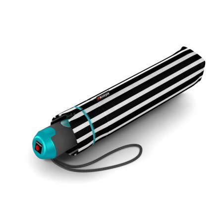 Зонт Knirps автомат E.200 Medium Duomatic STRIP STRAP BLUE 95 1200 8280-uc. Интернет магазин Гранд Багаж 