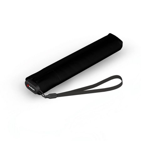 Зонт Knirps механический US.050 Ultra Light Slim Manual BLACK WITH ROSE COATING 95 0050 1009. Интернет магазин Гранд Багаж 
