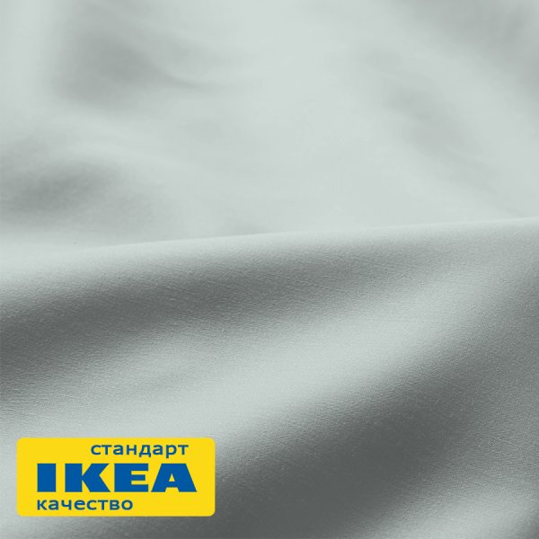 Простыня прямая ПЛАТАН (ИКЕА ПЛАТТМАЛ) 240x260, мятный, сатин, лиоцелл KL-50102006. Интернет магазин Гранд Багаж 