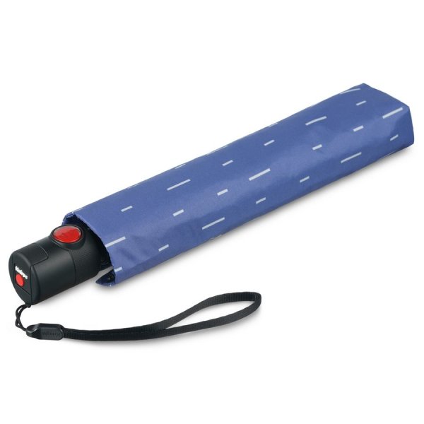 Зонт Knirps автомат U.200 Ultra Light Medium Duomatic RAIN BLUE 95 2200 8473. Интернет магазин Гранд Багаж 