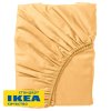Простыня на резинке НАТЕСМИО (ИКЕА NATTJASMIN) 90x200, желтый, сатин KL-40543439