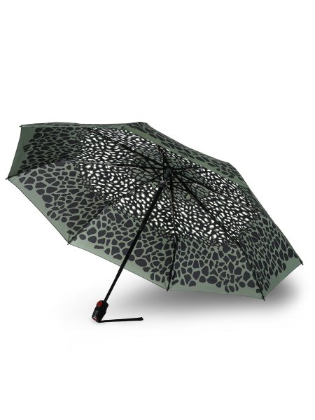 Зонт Knirps автомат T.200 Medium Duomatic ANIMAL OLIVE 95 3201 4952. Интернет магазин Гранд Багаж 