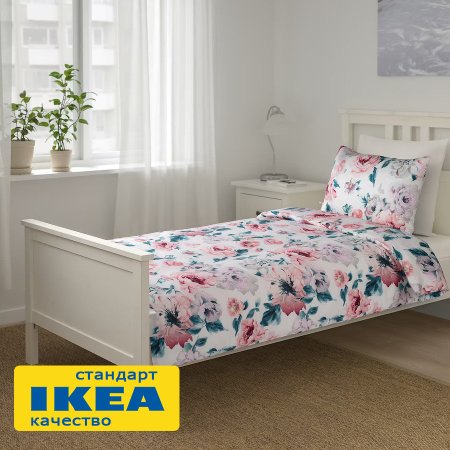 Комплект 1.5 спальный постельного белья из 100% лиоцелла ViGrand ПЛАТАН (аналог IKEA Plattmal)