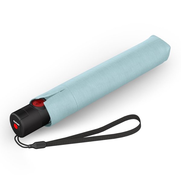 Зонт Knirps автомат U.200 Ultra Light Medium Duomatic ICE WITH BLACK COATING 95 2200 86812. Интернет магазин Гранд Багаж 