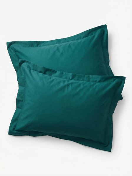 Наволочки 2 шт ЛЮТЕСМИО (ИКЕА ЛЮКТЭСМИН) 50x70, темно-зеленый, сатин, лиоцел KL-30433686