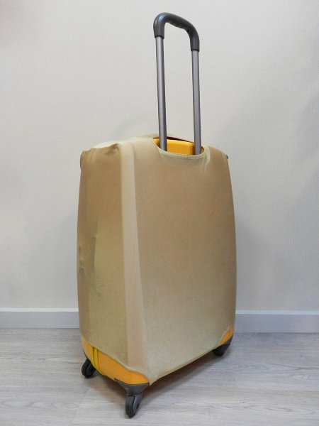 Чехол для чемодана на 4-х колесах (песочный) extracase