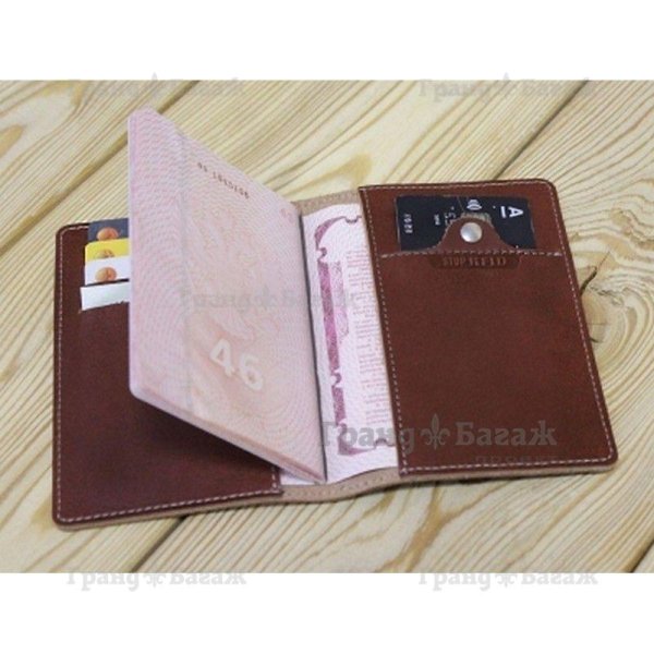 Обложка для паспорта STOP RFID ОП-S/кор. Интернет магазин Гранд Багаж 