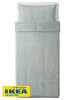1.5 спальный комплект ViGrand ПАЛЬМЕ (аналог IKEA БЕРГПАЛМ), зеленый, 100% хлопок