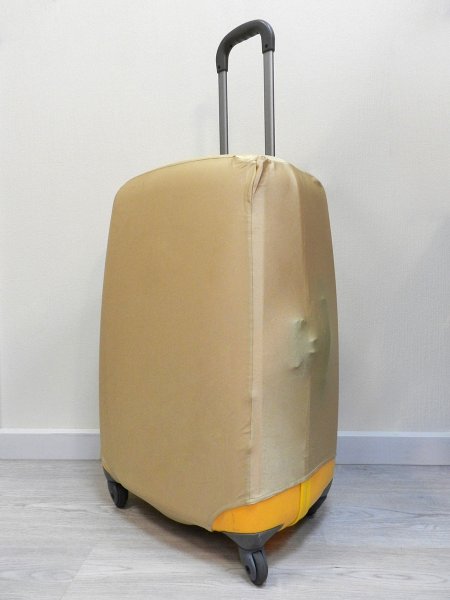 Чехол для чемодана на 4-х колесах (песочный) extracase