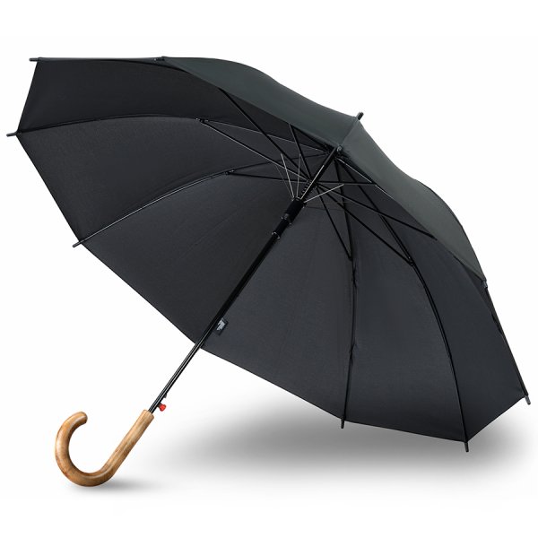 Зонт-трость Knirps полуавтомат A.771 Long Automatic BLACK 96 7771 1000. Интернет магазин Гранд Багаж 