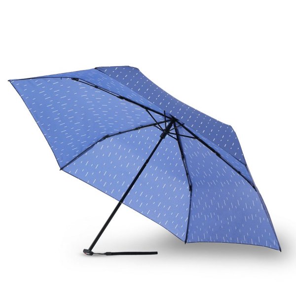 Зонт Knirps механический US.050 Ultra Light Slim Manual RAIN BLUE 95 0050 8473. Интернет магазин Гранд Багаж 