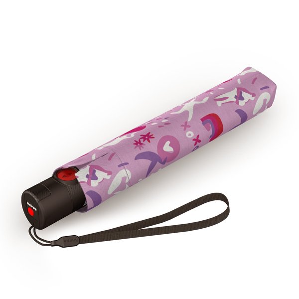 Зонт Knirps автомат U.200 Ultra Light Medium Duomatic EMBRACING LOVE 95 2200 8674. Интернет магазин Гранд Багаж 