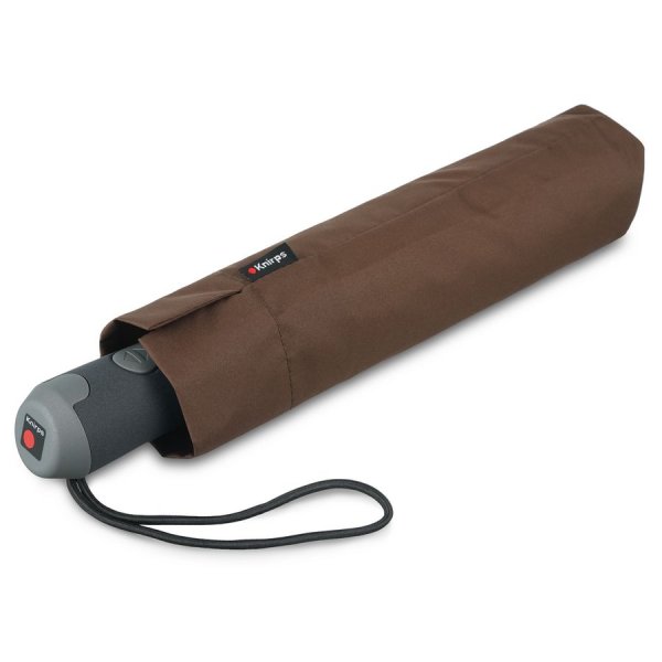Зонт Knirps автомат E.200 Medium Duomatic DARK BROWN ECOREPEL 95 1200 8900-uc. Интернет магазин Гранд Багаж 