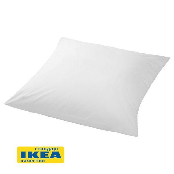 Наволочка УЛЬВИДОРО (ИКЕА УЛЛЬВИДЕ) 70x70, белый, поплин, лиоцелл KL-30500305 Наволочка УЛЬВИДОРО (ИКЕА УЛЛЬВИДЕ) 70x70, белый, поплин, лиоцелл KL-30500305