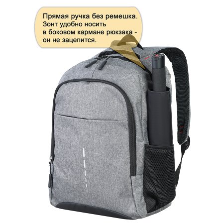 Зонт Knirps механический U.090 Ultra Light Manual Compact XXL BLACK 95 2090 1001. Интернет магазин Гранд Багаж 