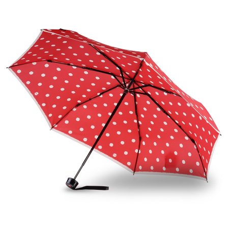 Зонт Knirps механический T.020 Small Manual DOT ART RED 95 3020 4903. Интернет магазин Гранд Багаж 
