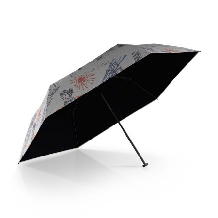 Зонт Knirps механический X4U ultra light slim manual TEAM WITH BLACK HEAT SHIELD 95 6030 89173. Интернет магазин Гранд Багаж 