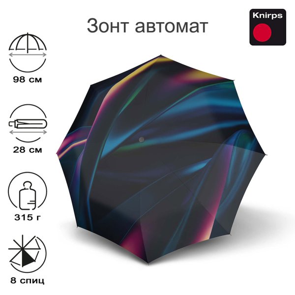 Зонт Knirps автомат T.200 Medium Duomatic TEMPEST 95 3201 8890