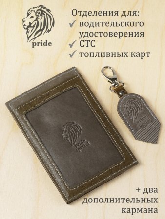 Обложка для автодокументов VIGRANA Pride Special бронза ОВ-ПС/бронза. Интернет магазин Гранд Багаж 