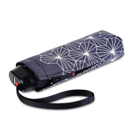 Зонт Knirps механический TS.010 Slim Small Manual LOTUS BLACK 95 4010 4800. Интернет магазин Гранд Багаж 