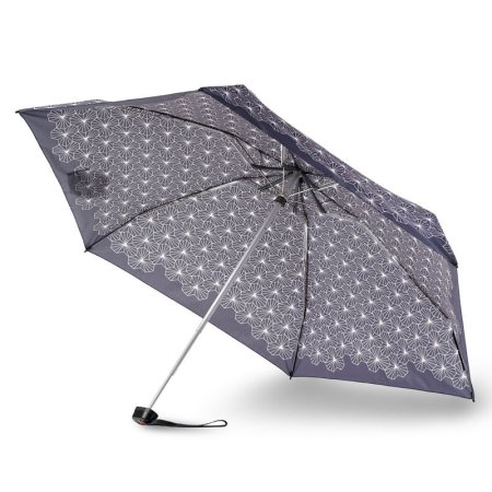 Зонт Knirps механический TS.010 Slim Small Manual LOTUS BLACK 95 4010 4800. Интернет магазин Гранд Багаж 