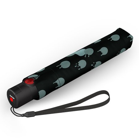 Зонт Knirps автомат U.200 Ultra Light Medium Duomatic RAINYDAY BLACK 95 2200 8670. Интернет магазин Гранд Багаж 