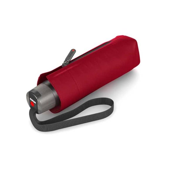 Зонт Knirps механический T.010 Small Manual DARK RED UV PROTECTION 95 3010 1510-uc. Интернет магазин Гранд Багаж 