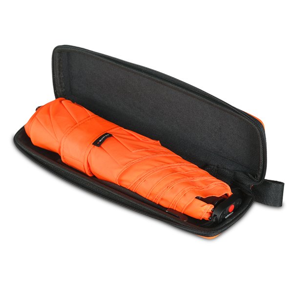 Зонт Knirps механический X4U в кейсе NEON ORANGE 95 6030 8801. Интернет магазин Гранд Багаж 