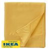 Простыня прямая НАТЕСМИО (ИКЕА NATTJASMIN) 240x260, желтый, сатин KL-543484
