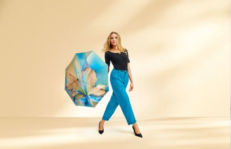 Зонт Knirps автомат T.200 medium duomatic LILY 95 3201 8923. Интернет магазин Гранд Багаж 