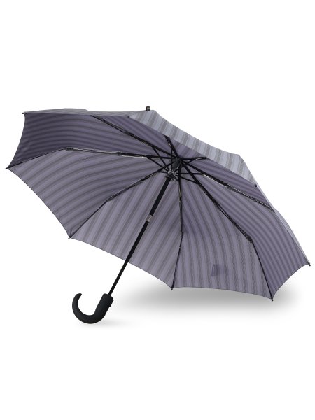 Зонт Knirps автомат T.260 Medium Duomatic Crook Handle 2LINE UP STONE ECOREPEL 95 3260 8498-uc. Интернет магазин Гранд Багаж 