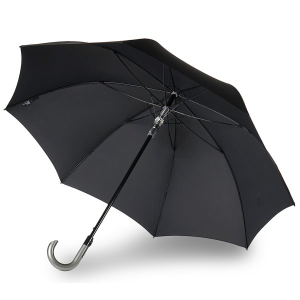Зонт-трость Knirps полуавтомат T.903 Extra Long Automatic BLACK 96 3903 1000. Интернет магазин Гранд Багаж 